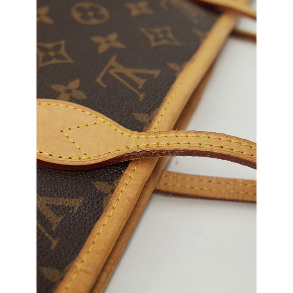 Louis Vuitton Pouch Neverfull MM Tote Bag Monogram - Picture 7 of 8